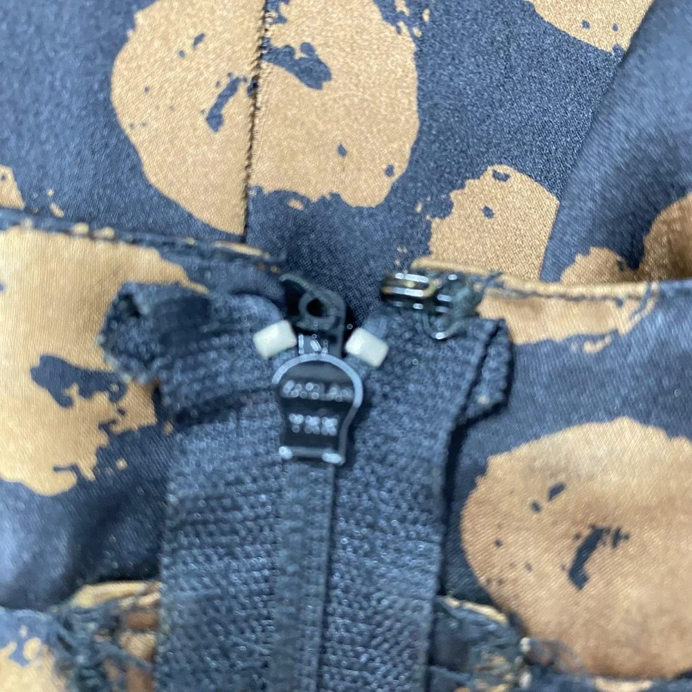 Vintage Richard Warren Neiman Marcus Blouse Womens 8 Black Silk Polka Dot Print - Picture 5 of 13